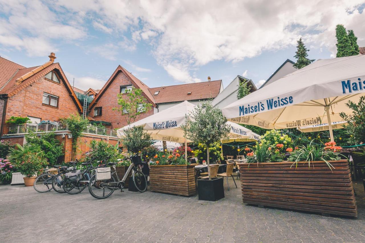 Hotel Gasthaus Appel Krug เดลบรุค ภายนอก รูปภาพ