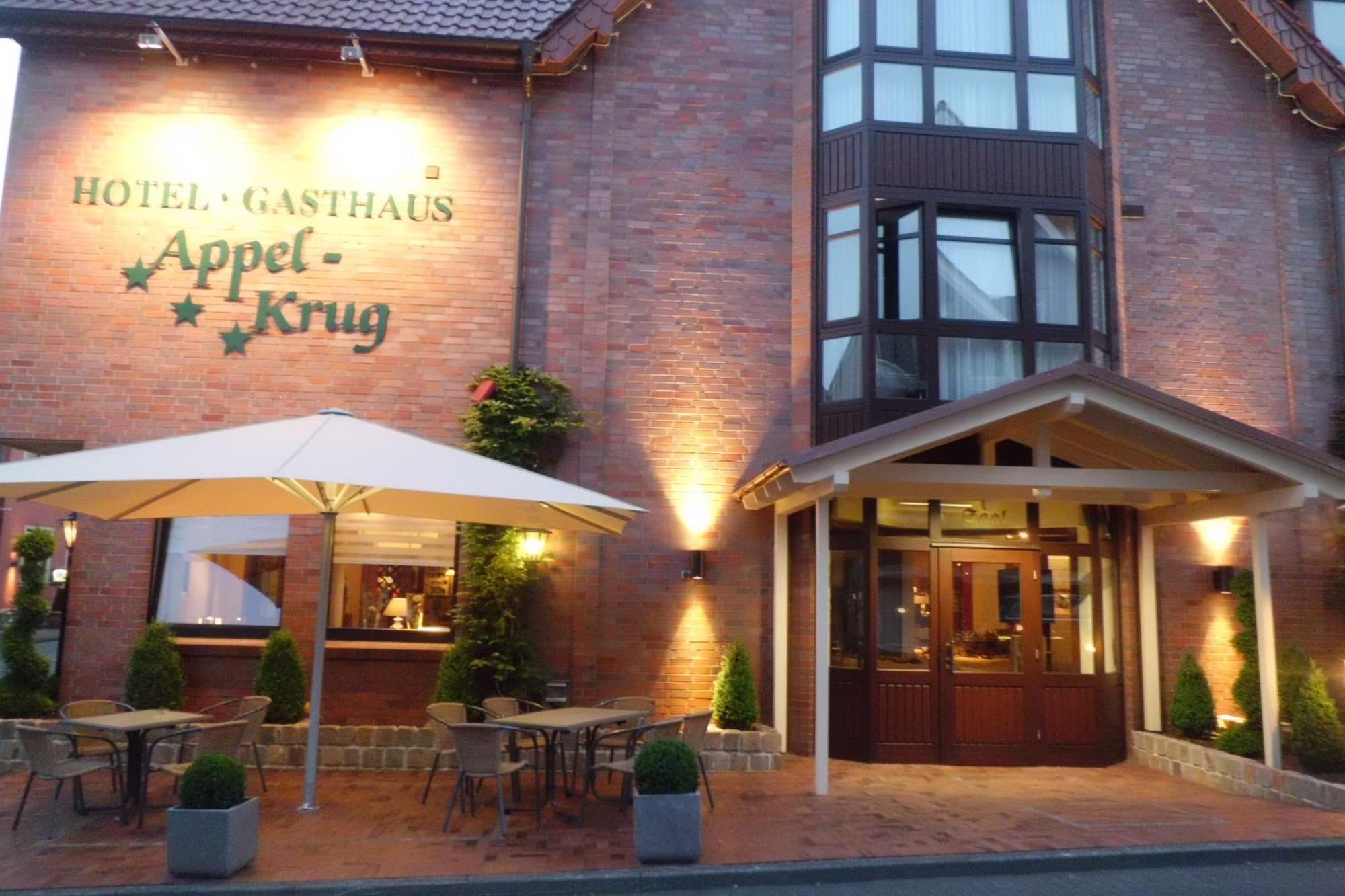 Hotel Gasthaus Appel Krug เดลบรุค ภายนอก รูปภาพ