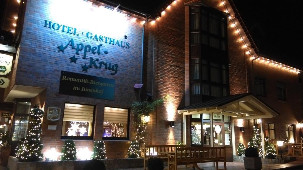 Hotel Gasthaus Appel Krug เดลบรุค ภายนอก รูปภาพ